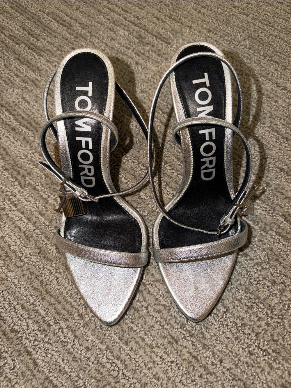 Authentic Tom Ford Padlock Heels